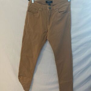 Tan and brown slim fit chino pants. Forever 21 MENS pants. US size 32.